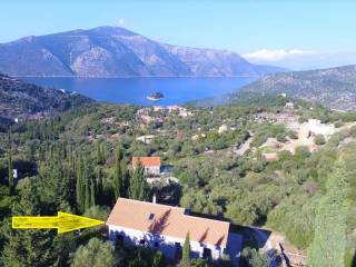 Aerial views of house