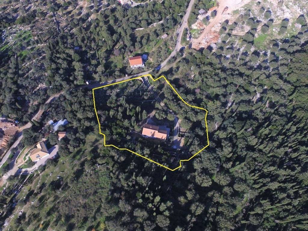 Aerial views of property