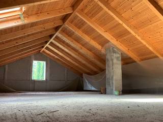 Attic of house