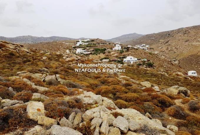 Mykonos real estate -For sale plot 6,030 sq.m in Agrari