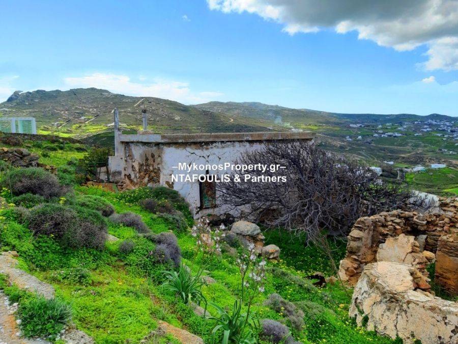 Mykonos real estate - Plot 6.405 sq.m in Ftelia