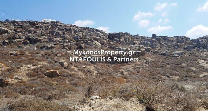 Mykonos real estate -Plot 8,200 sq.m in Faros Armenistis