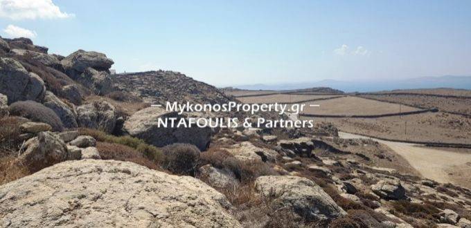 Mykonos real estate -Plot 8,200 sq.m in Faros Armenistis