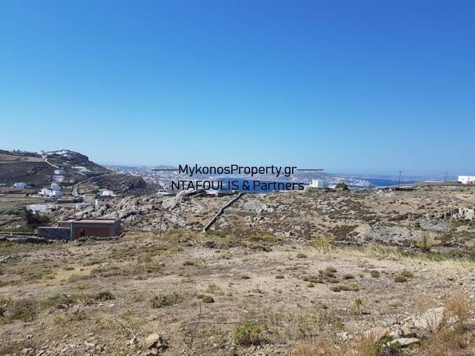 Mykonos real estate -For sale plot 4,850 sq.m in Tourlos