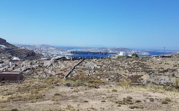 Mykonos real estate -For sale plot 4,850 sq.m in Tourlos