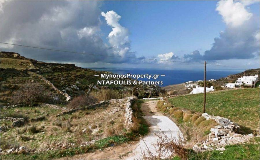 Plot with sea view and sunset -Mykonos real estate