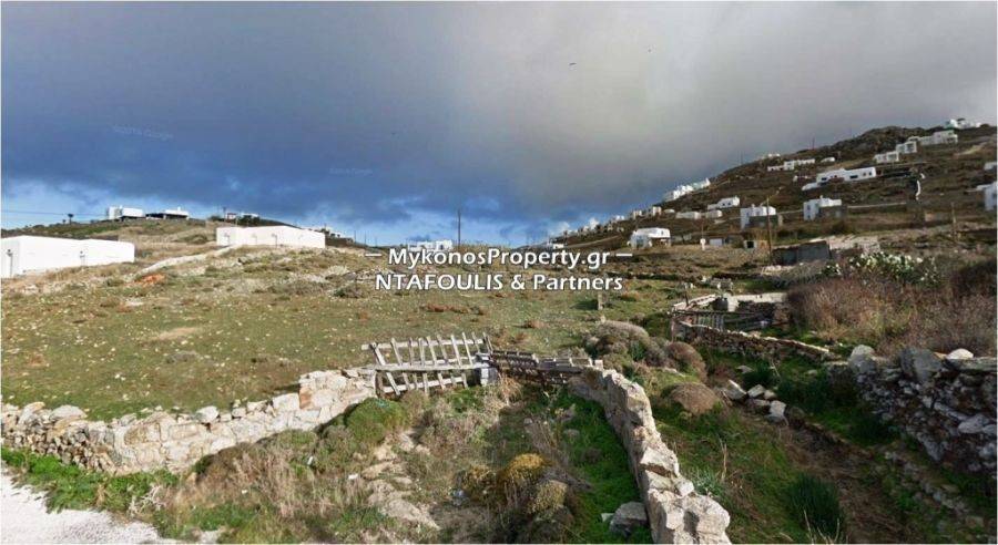 Plot with sea view and sunset -Mykonos real estate