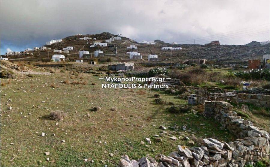 Plot with sea view and sunset -Mykonos real estate