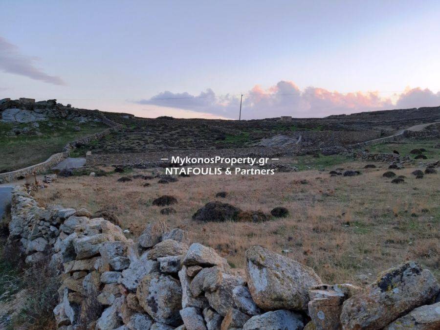 6 plots, one next to the other -Real estate Mykonos