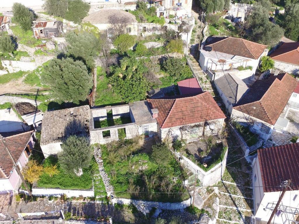 Aerial views of property