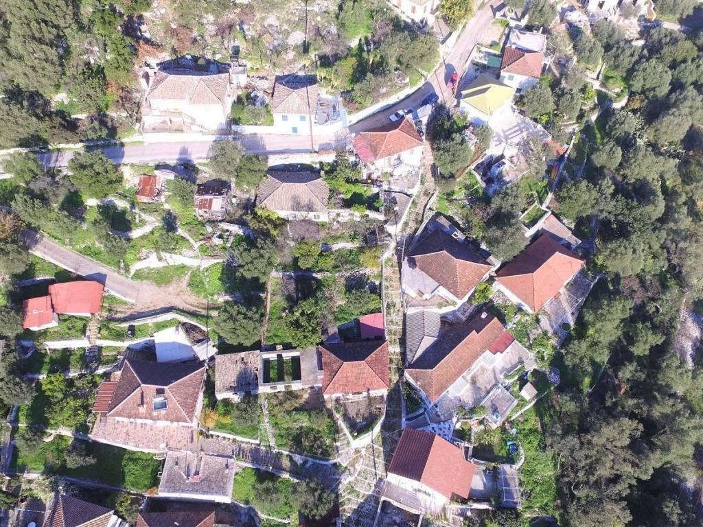 Aerial views of property