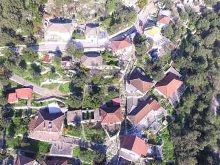 Aerial views of property