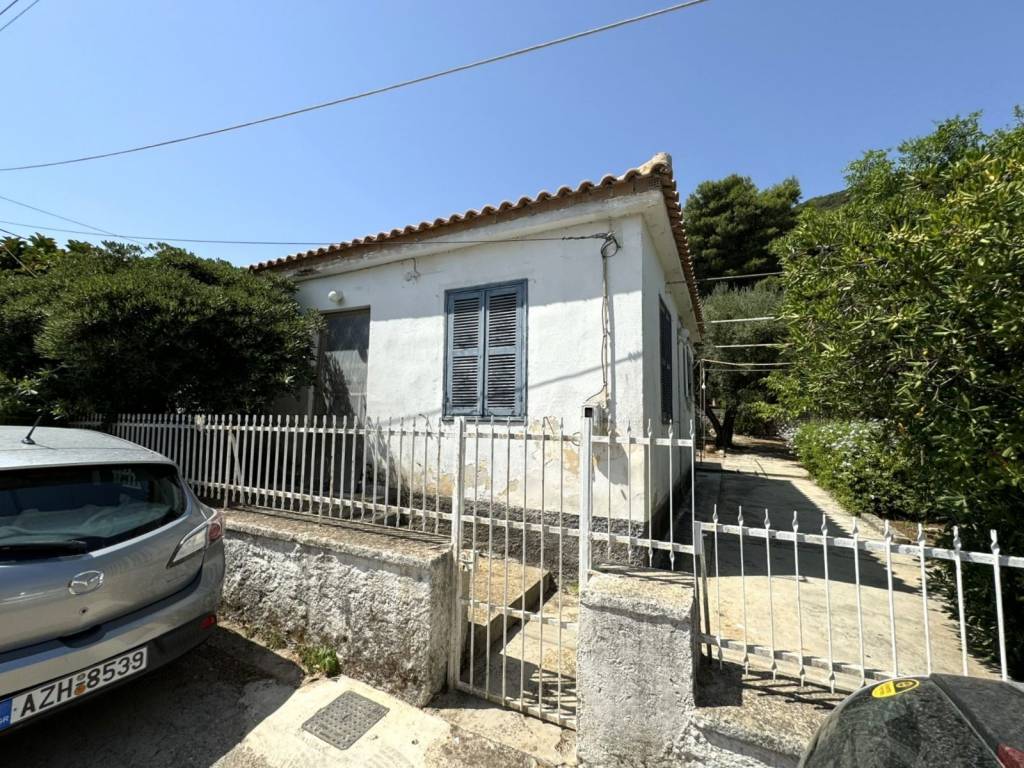 Road view of house