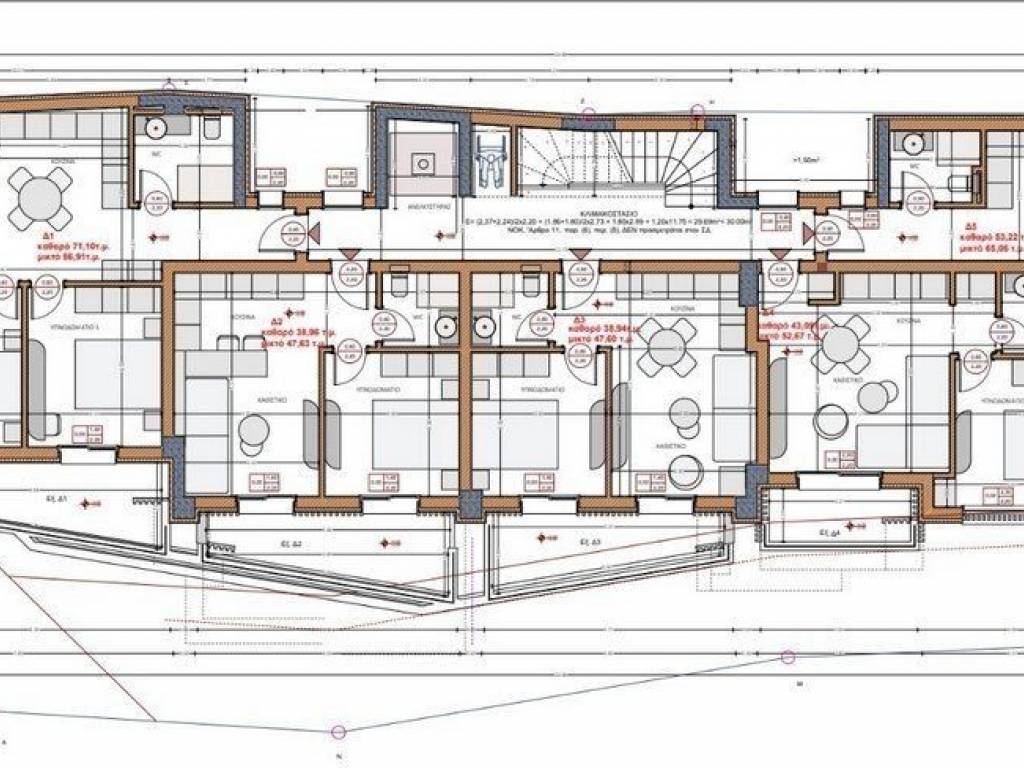 Forumland Real Estate, Κάτοψη 1ου ορόφου