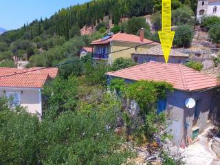 Aerial view of exterior of house