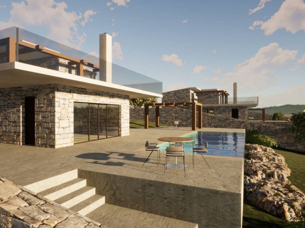 5 elements stone villas by Mesogios group