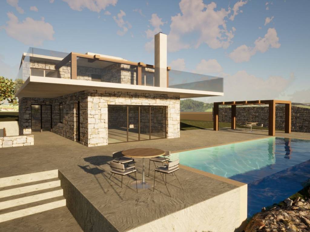 5 elements stone villas by Mesogios group