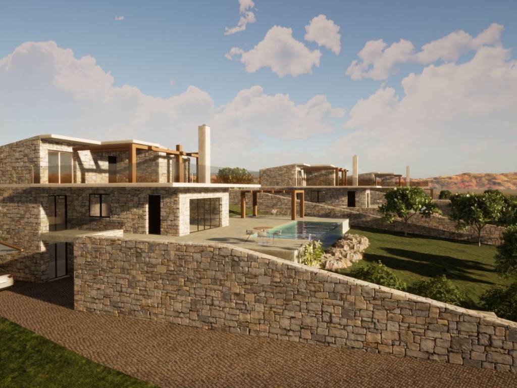 5 elements stone villas by Mesogios group