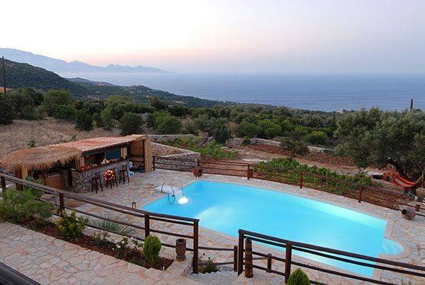 pool area - view - πισίνα - θέα