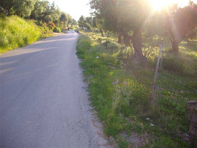 Πρόσοψη οικοπέδου - frontage of the land