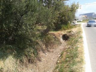 frontage of the land - πρόσοψη οικοπέδου