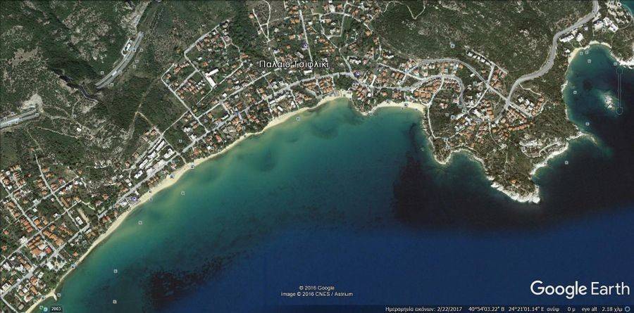 LAND PLOT IN PALIO 30 METERS FROM THE SEA.