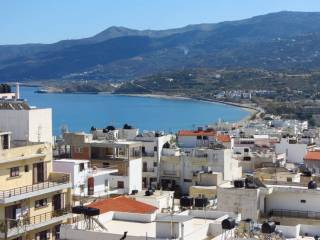 View to the sea from the roof terrace