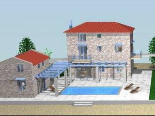 stone maisonette with additional guest house