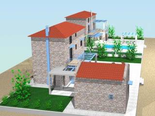 stone maisonette with additional guest house