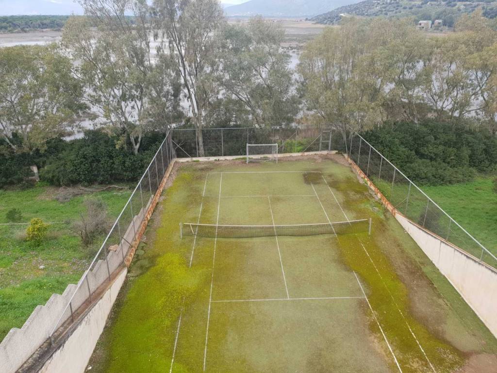 5X5 football field 
or tennis court