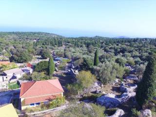 Aerial views of property