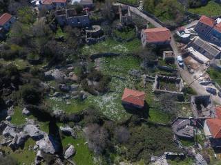 Aerial views of property