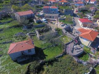 Aerial views of property