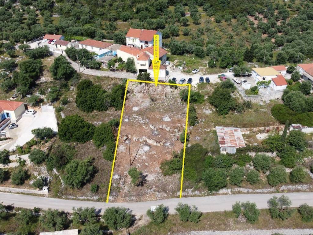 Aerial views of land for sale