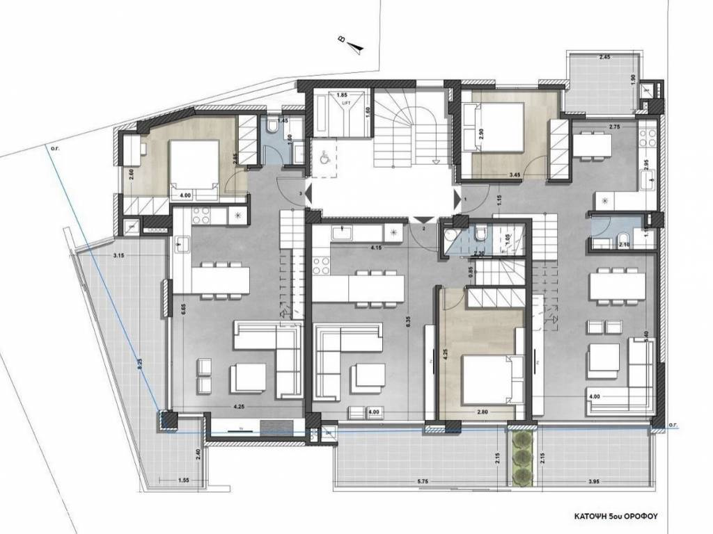 Forumland Real Estate, κάτοψη 5ου ορόφου