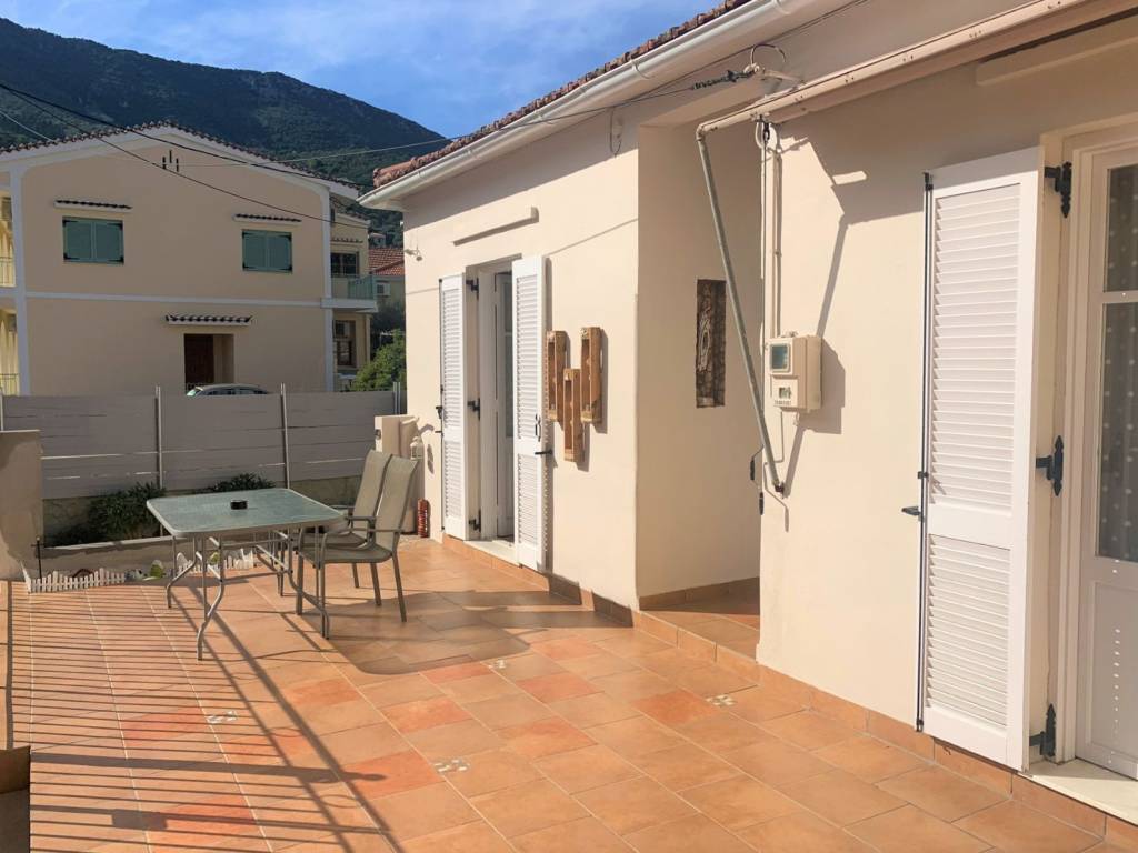 Balcony of house for sale in Vathi, Ithaca Greece