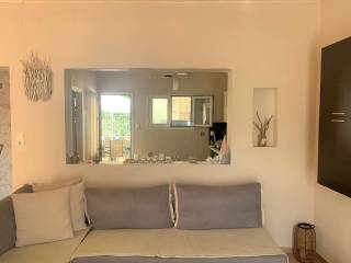 Living room of house for sale in Vathi, Ithaca Greece