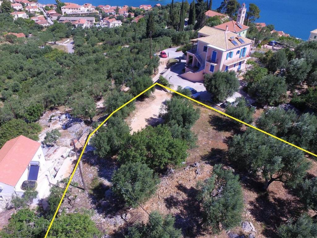 Aerial views of land for sale