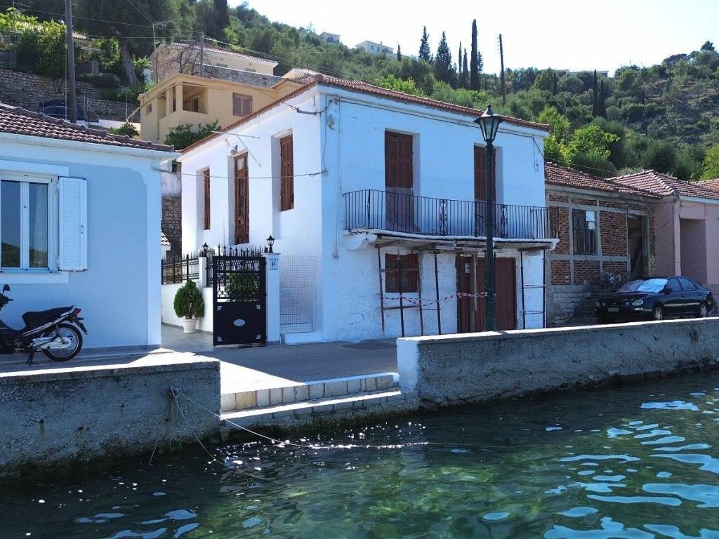 View of house from the sea