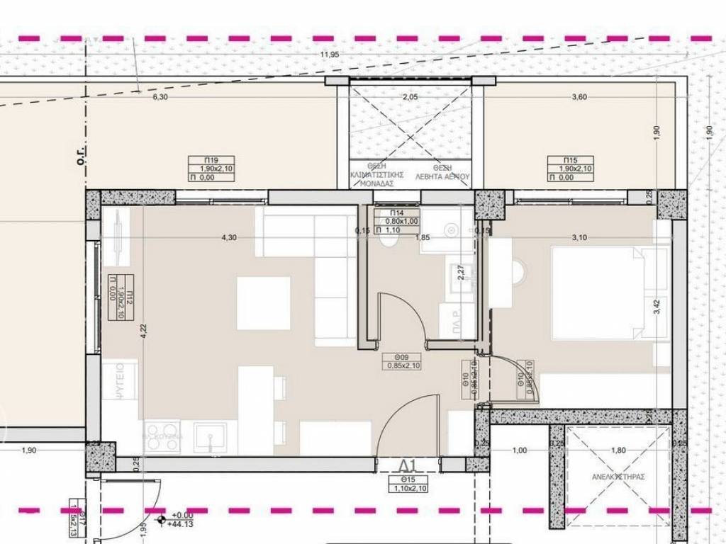 Forumland Real Estate, Κάτοψη υπερυψωμένο ισόγειο