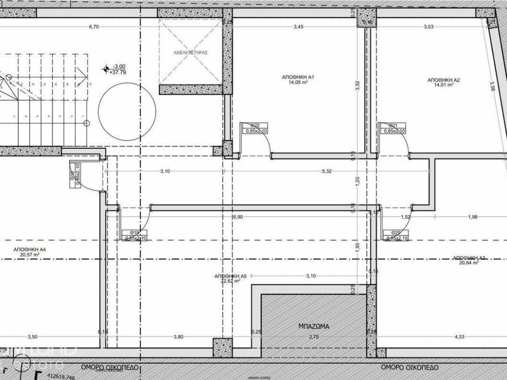 Forumland Real Estate, Υπόγειες αποθήκες