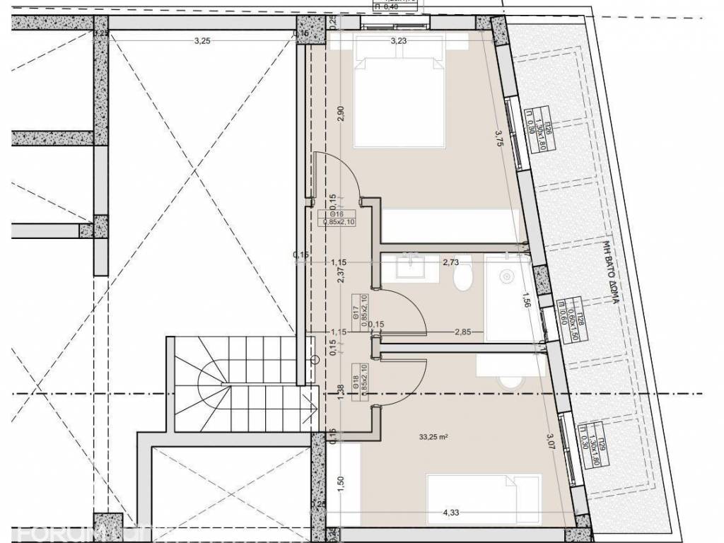 Forumland Real Estate, Κάτοψη σοφίτας