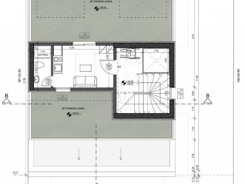 Forumland Real Estate, φυτεμένο δώμα