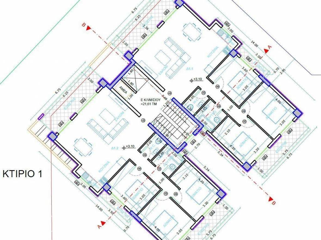 Forumland Real Estate, Κτίριο 1  1ος όροφος