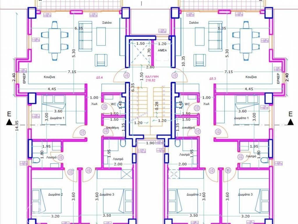 Forumland Real Estate, Κάτοψη 2ου ορόφου