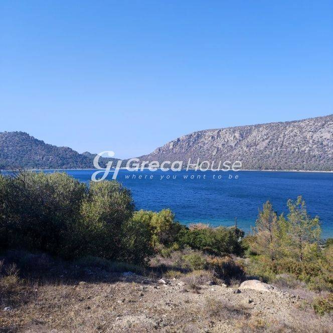 Plot on the sea for sale - Loutraki