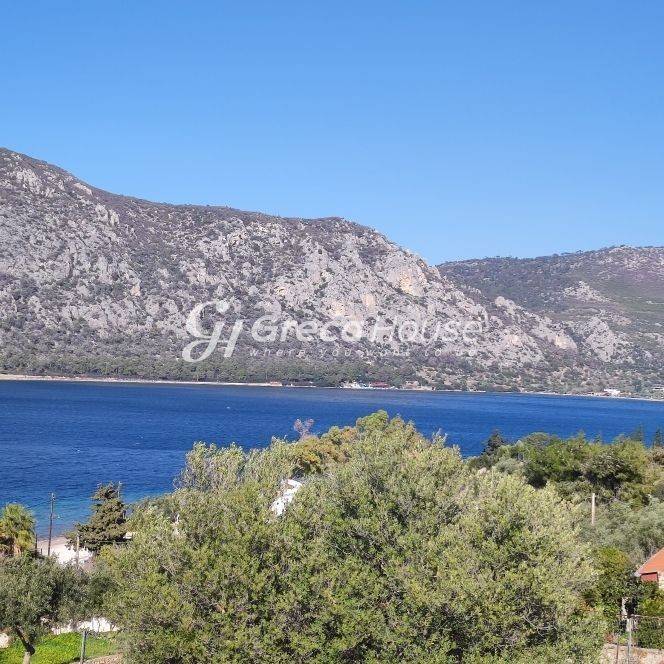 Plot on the sea for sale - Loutraki