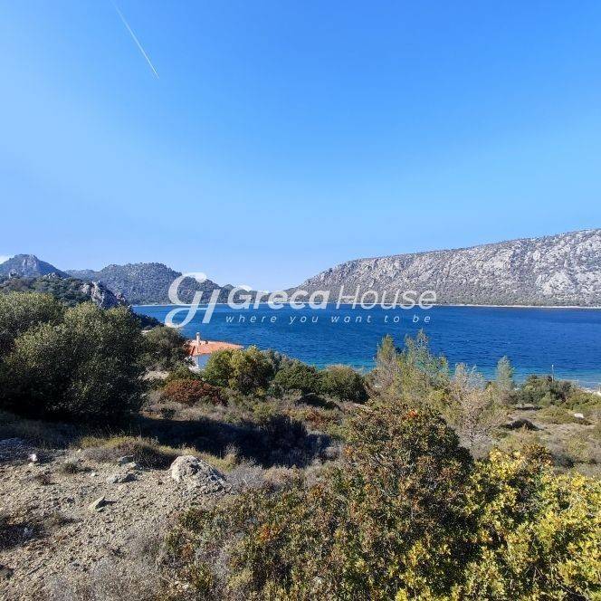 Plot on the sea for sale - Loutraki