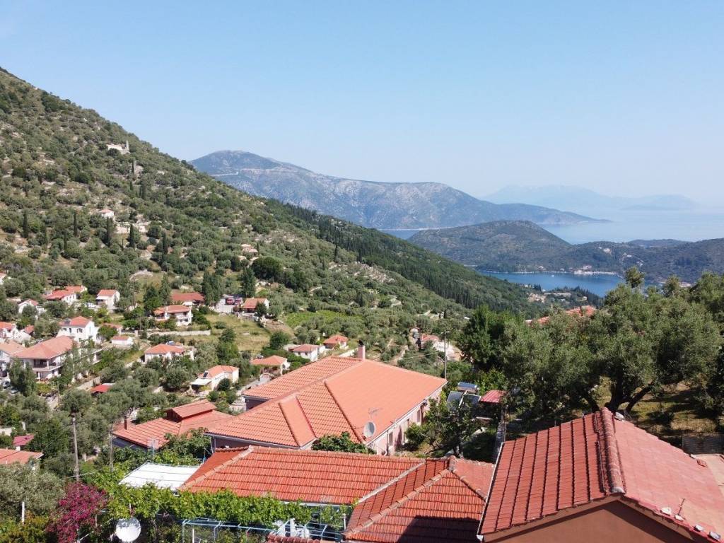 Views from house for sale in Perachori, Ithaca Greece