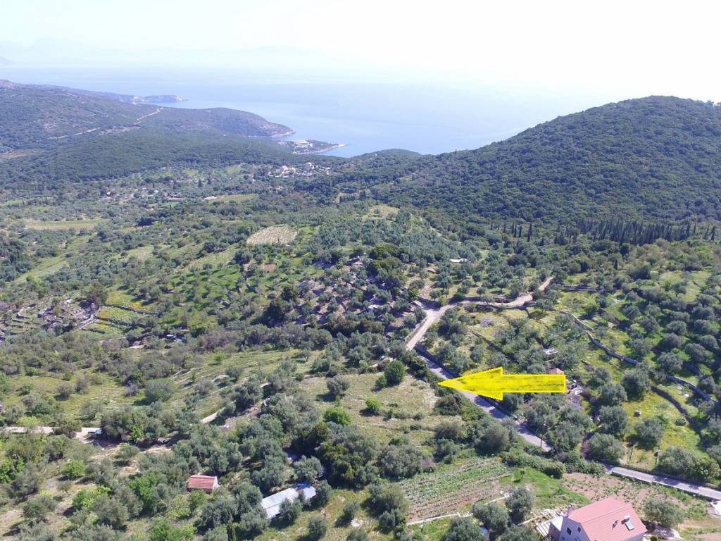 Aerial views of land for sale